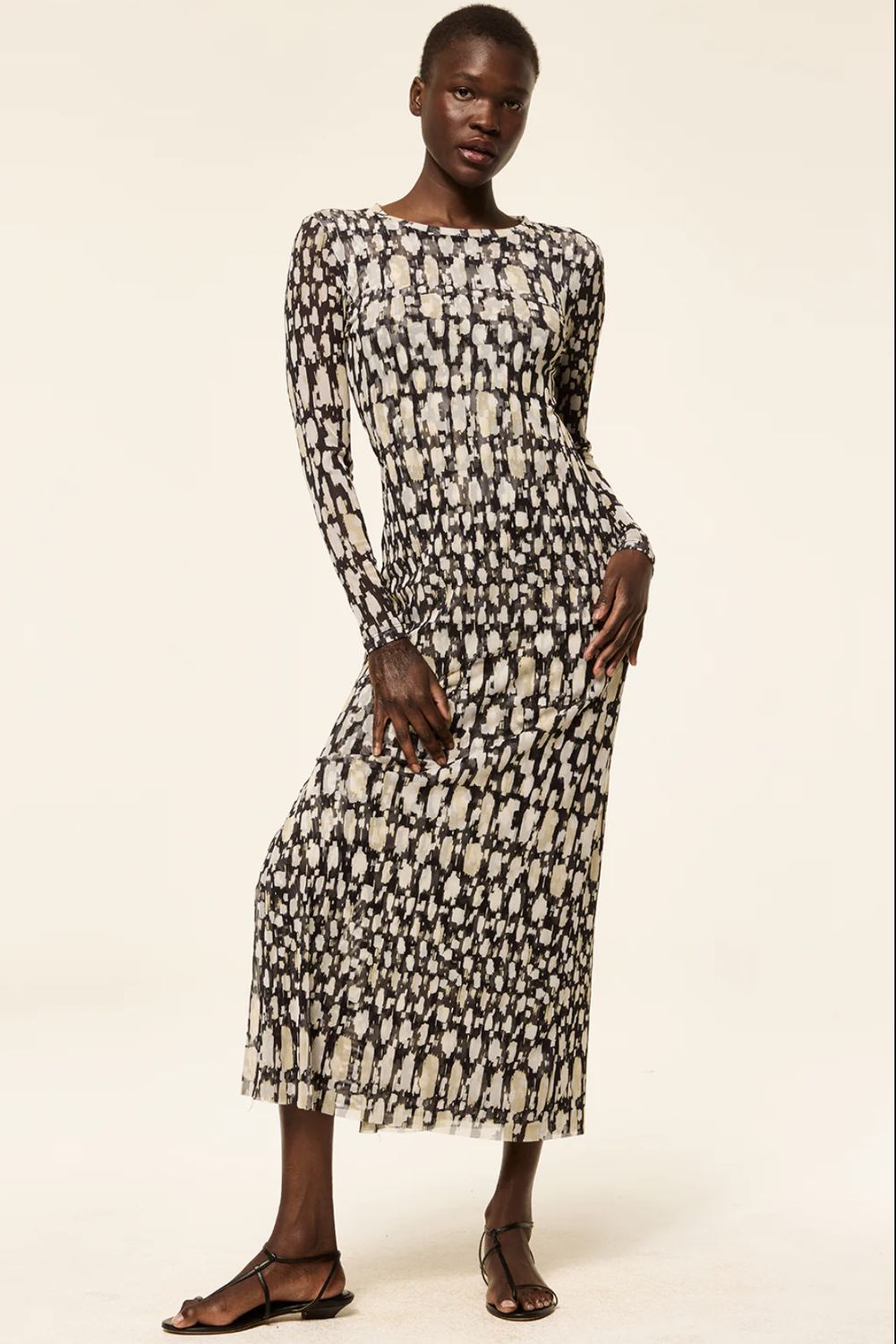 MISA Talulah Midi Dress