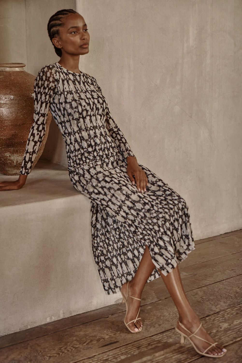 MISA Talulah Midi Dress