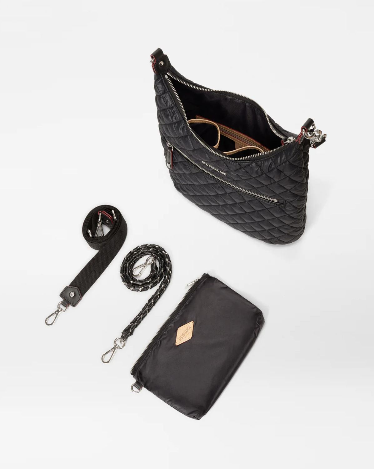 MZ Wallace Crosby Sienna Bag in Black
