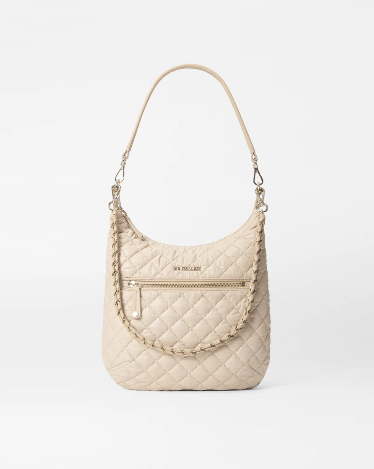 MZ Wallace Crosby Sienna Bag in Buff