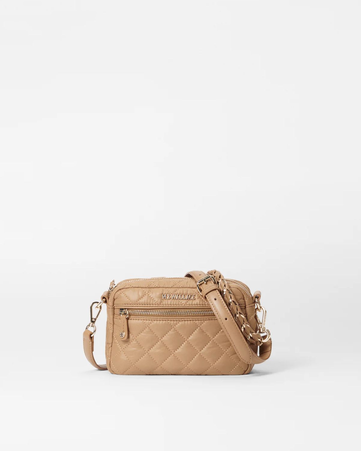 MZ Wallace Mini Crosby Caramel