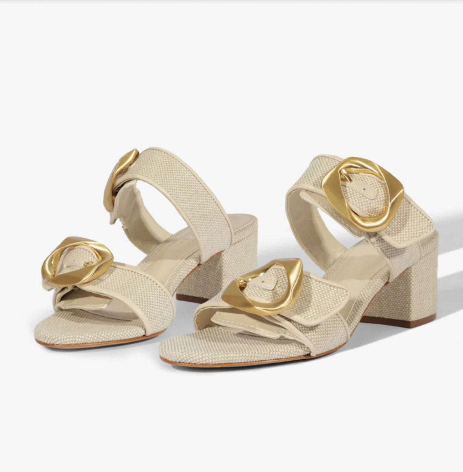 Schutz Olga Linen Sandal
