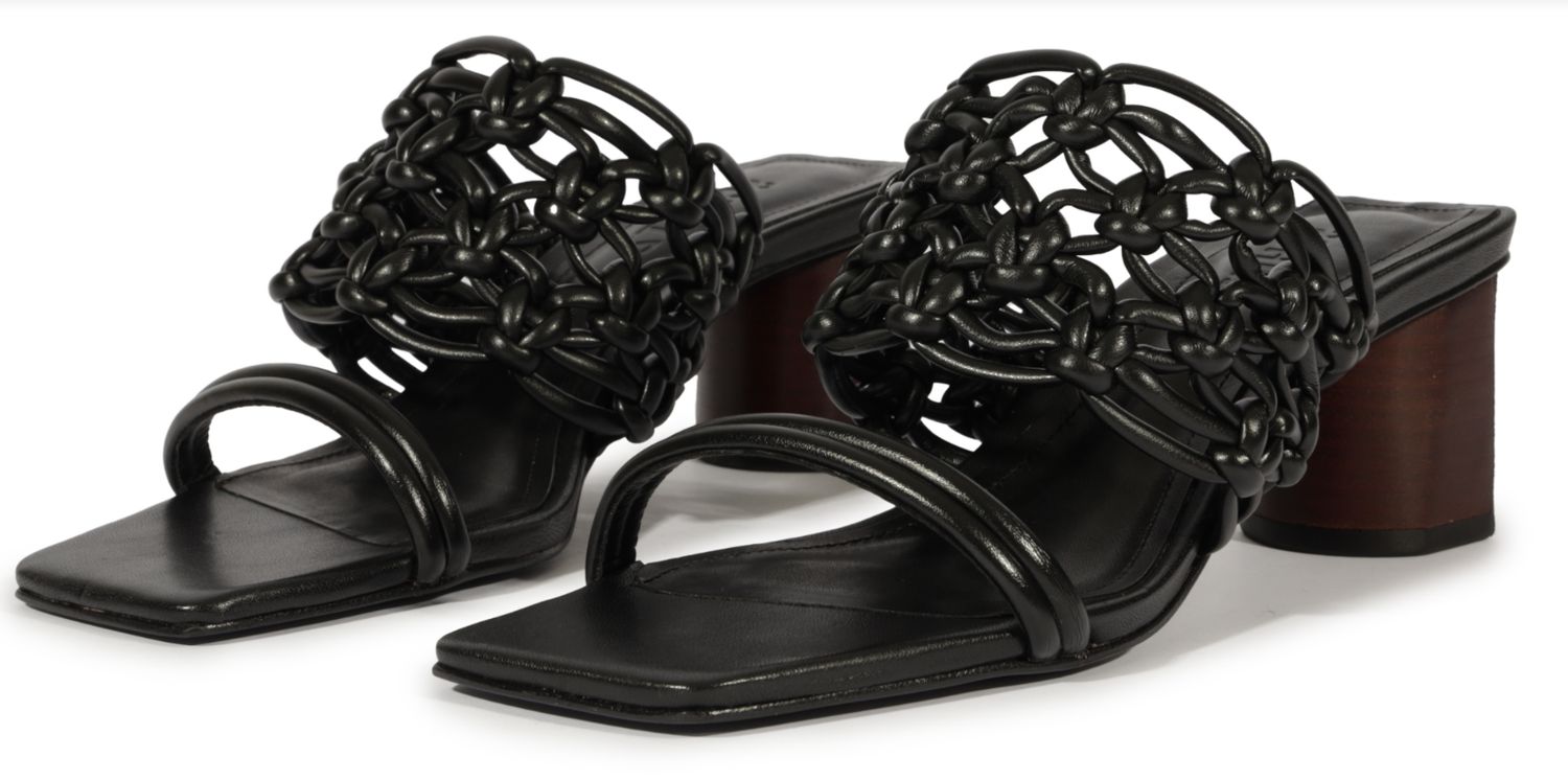 Schutz Rosalia Mid Heel Sandal