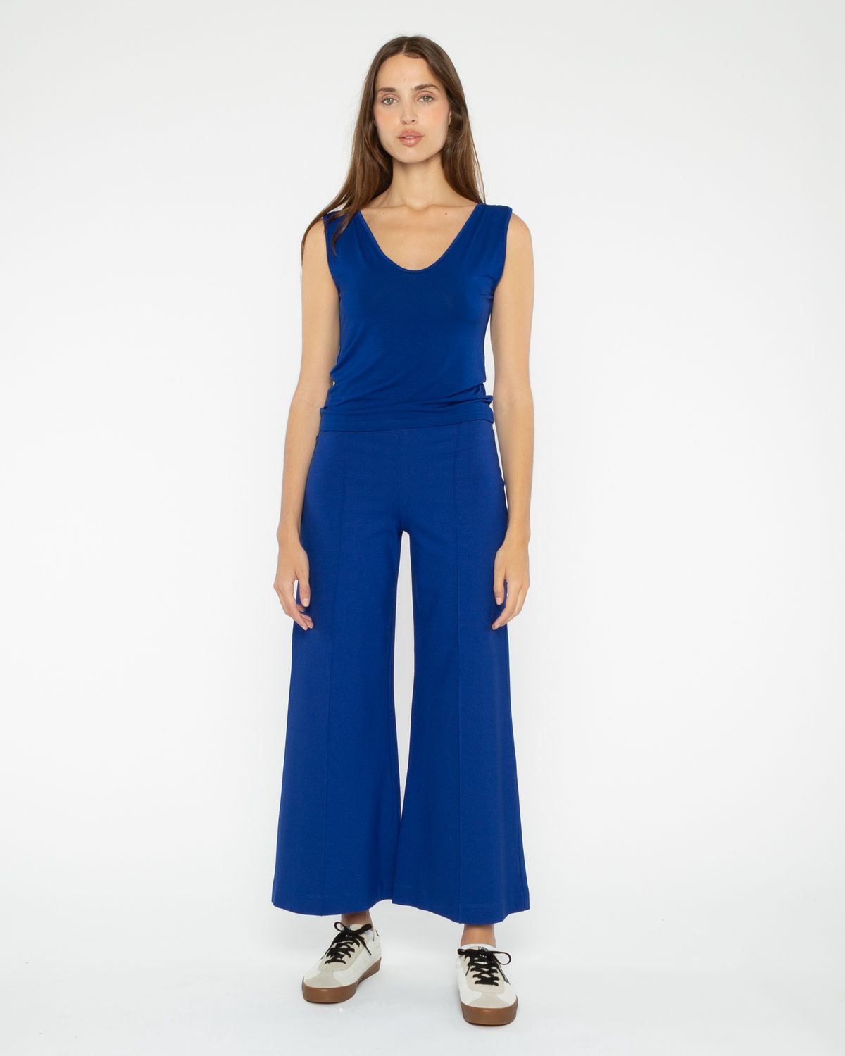 Ripley Rader Ponte Knit Wide Leg Crop Pant
