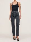 DL1961 Halle Straight Jean in Nightshade, Color: Nightshade, Size: 24