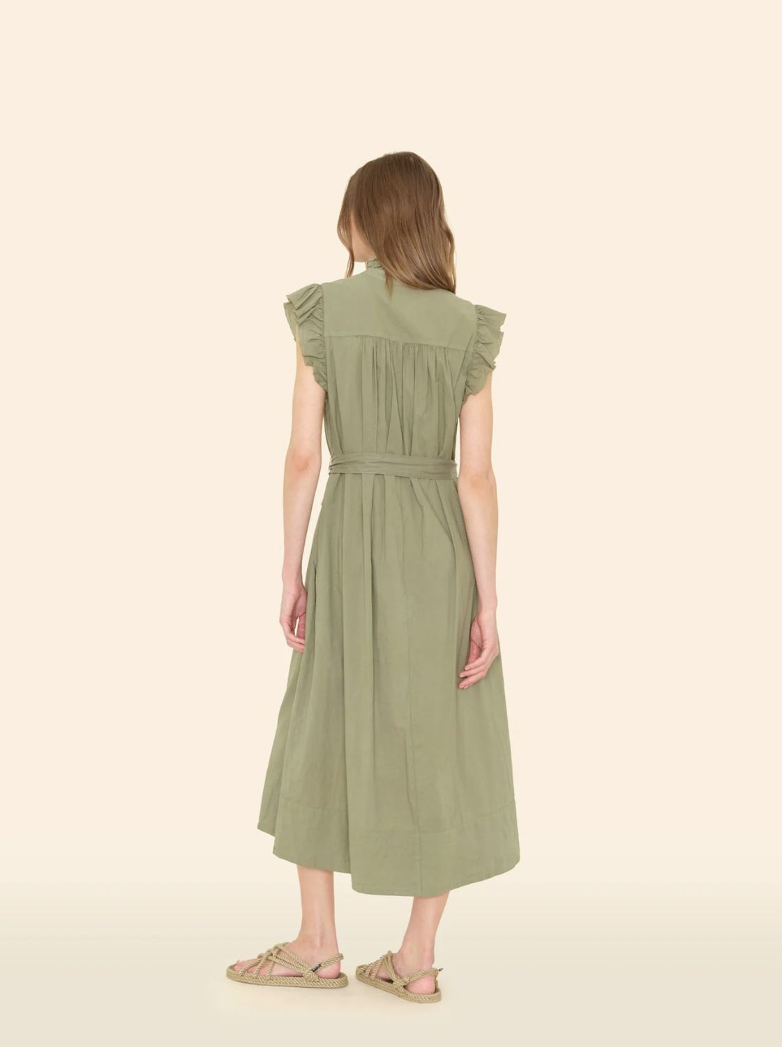 Xirena April Ruffle Midi Dress