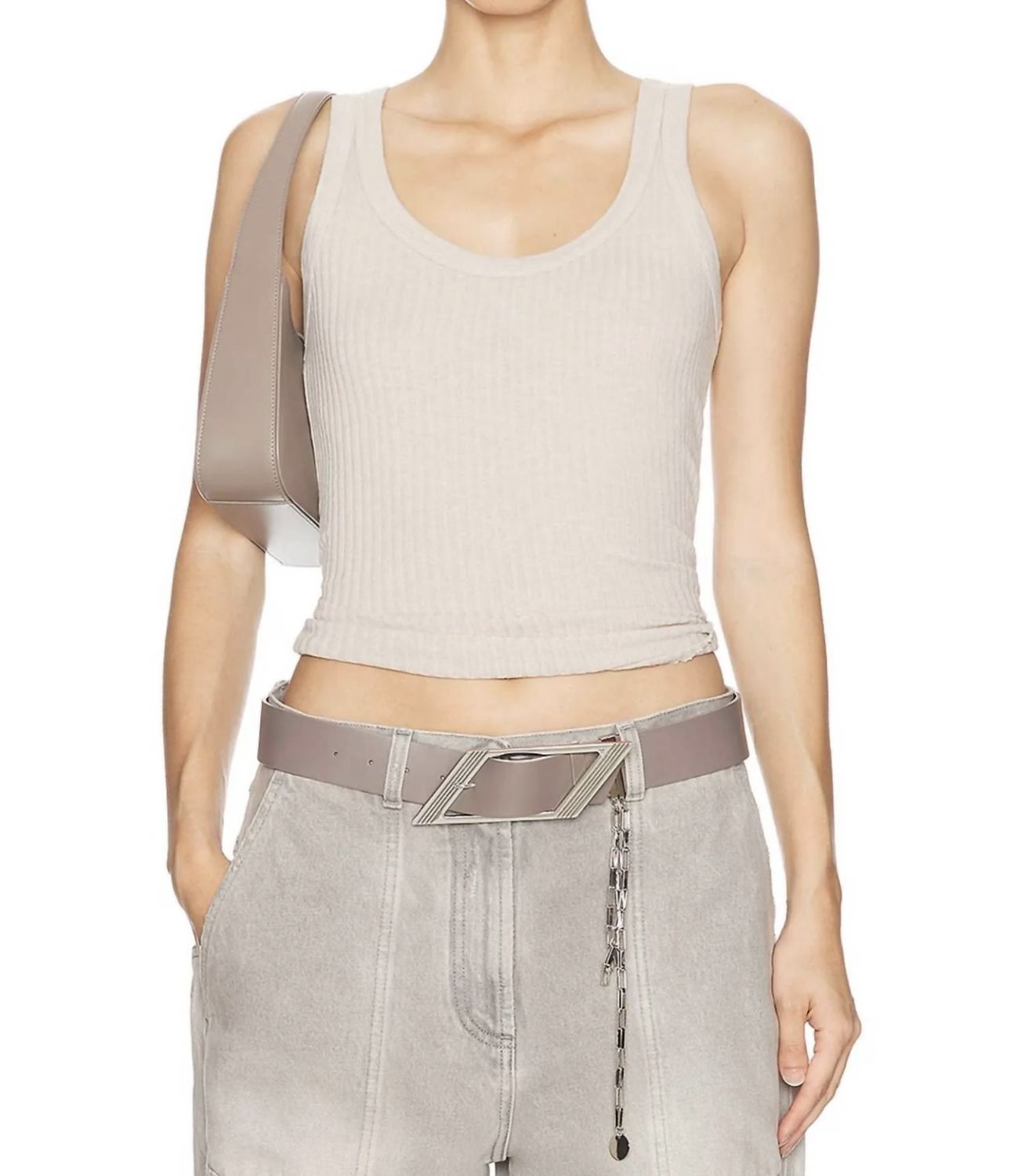 Enza Costa Military Bold Rib Tank