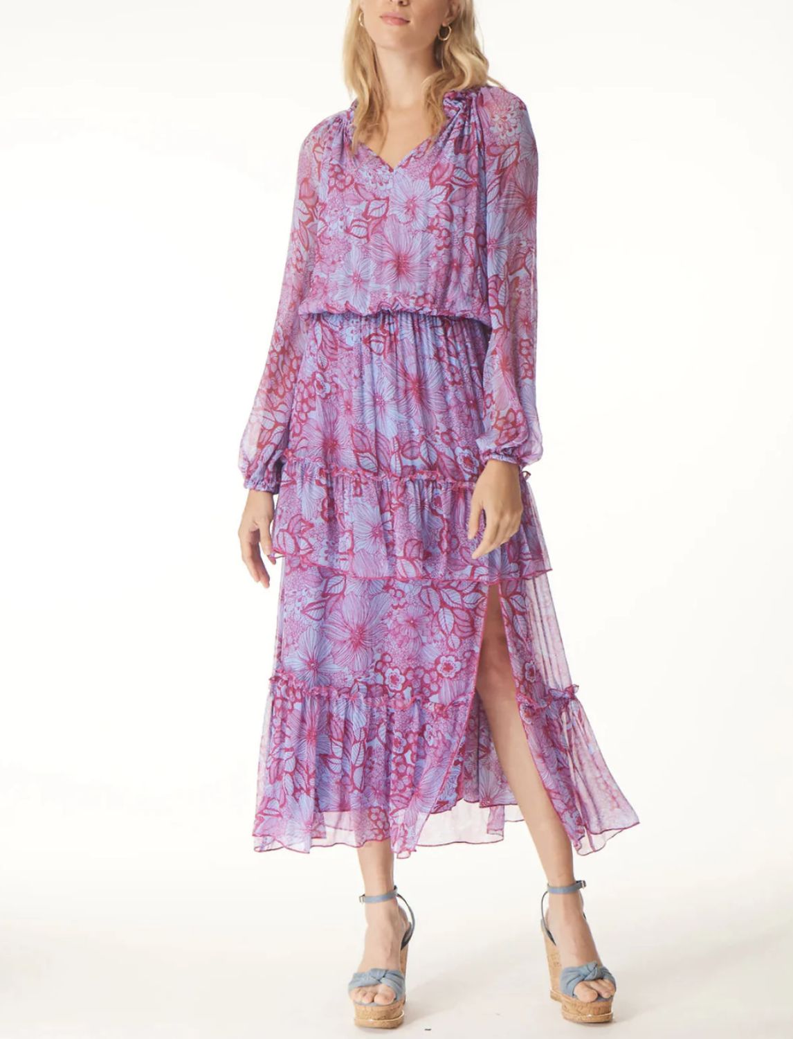 Gilner Farrar Melissa Midi Dress