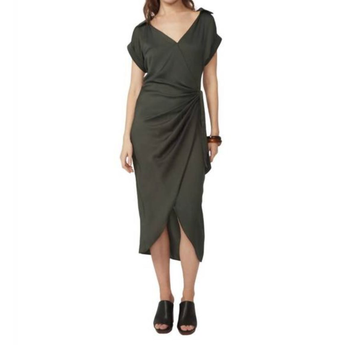 Gilner Farrar Kali Dress in Hunter Green