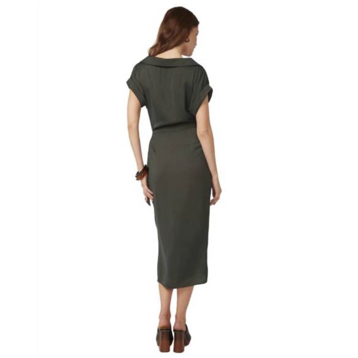 Gilner Farrar Kali Dress in Hunter Green