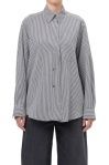 Agolde Aris Shirt in Solen Stripe, Color: SOLEN STRIPE, Size: XS