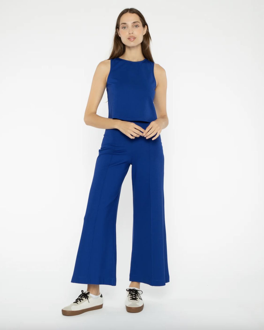 Ripley Rader Ponte Knit Wide Leg Crop Pant