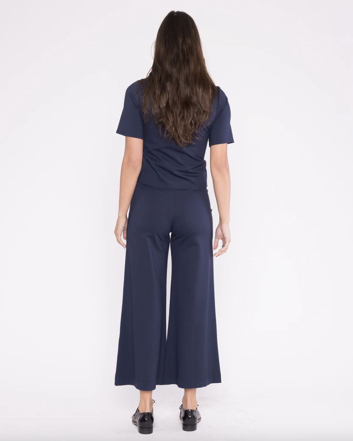 Ripley Rader Ponte Knit Wide Leg Crop Pant
