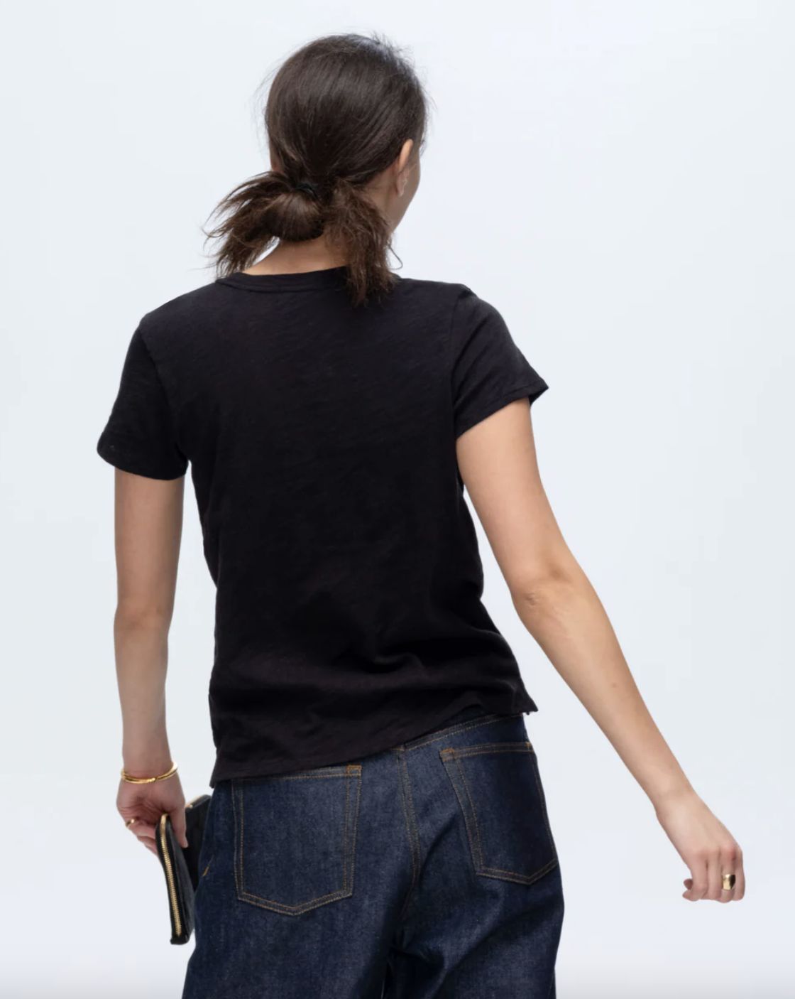 ATM Slub Jersey Crew Neck Schoolboy Tee