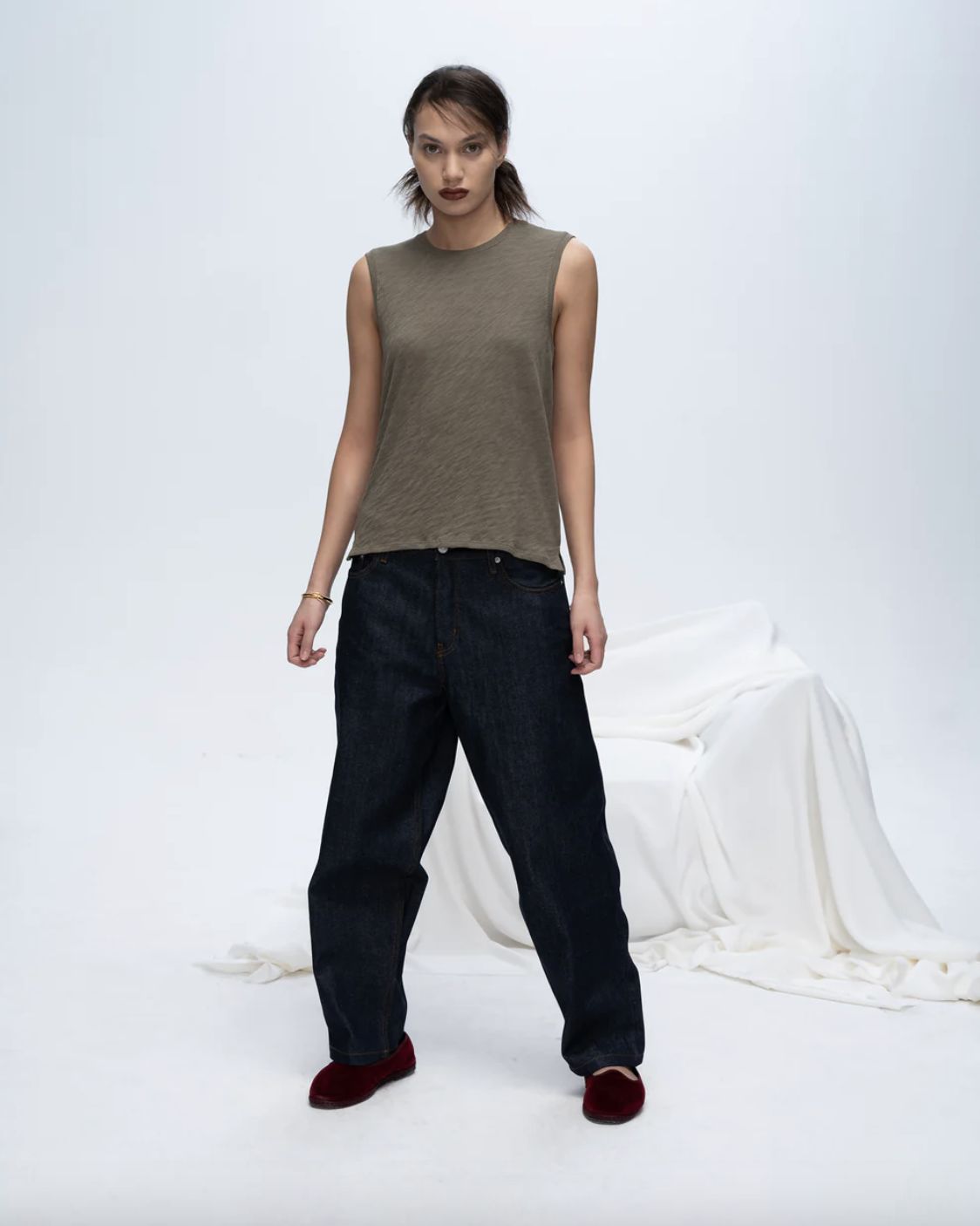 ATM Slub Jersey School Boy Sleeveless Tee