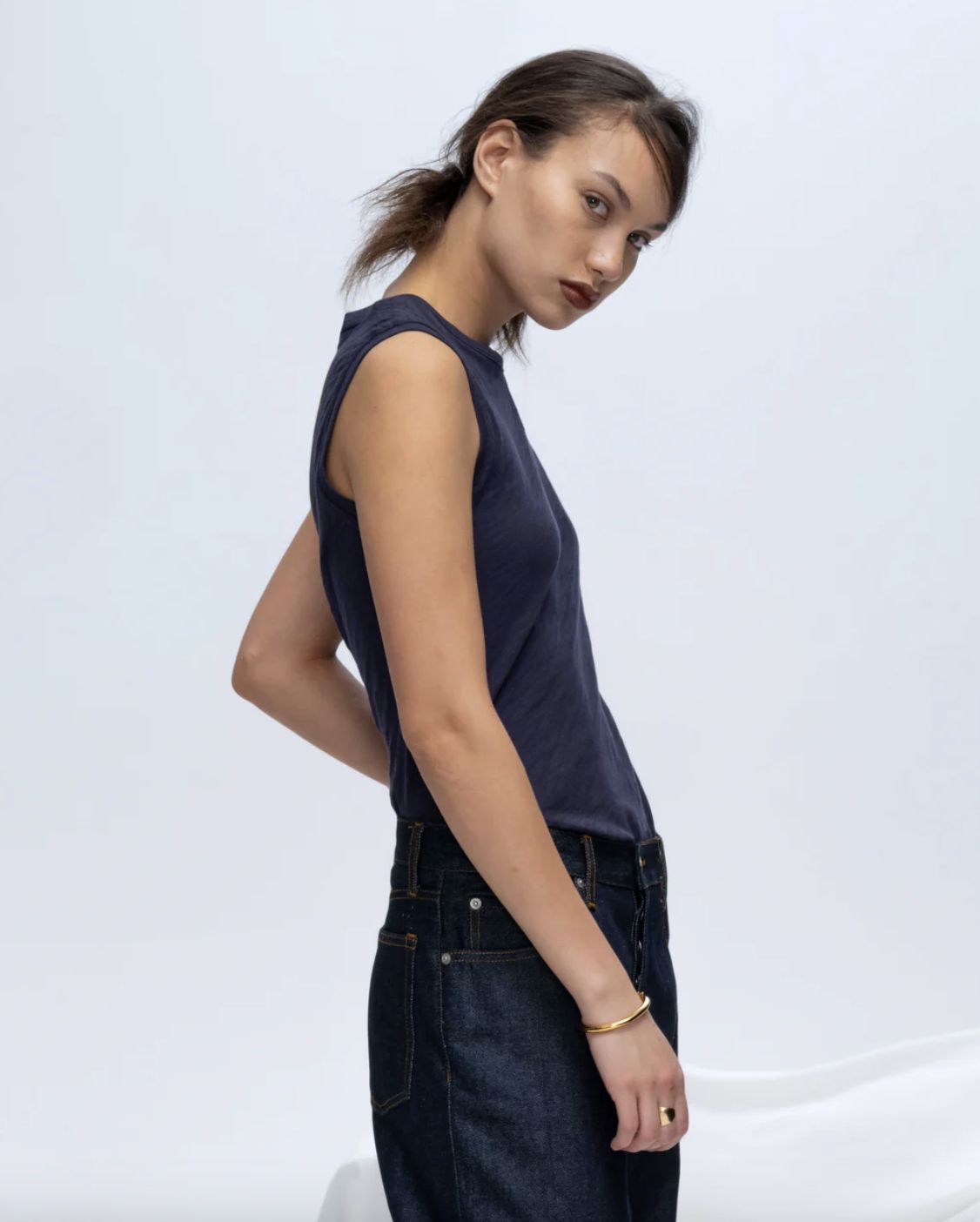ATM Slub Jersey School Boy Sleeveless Tee
