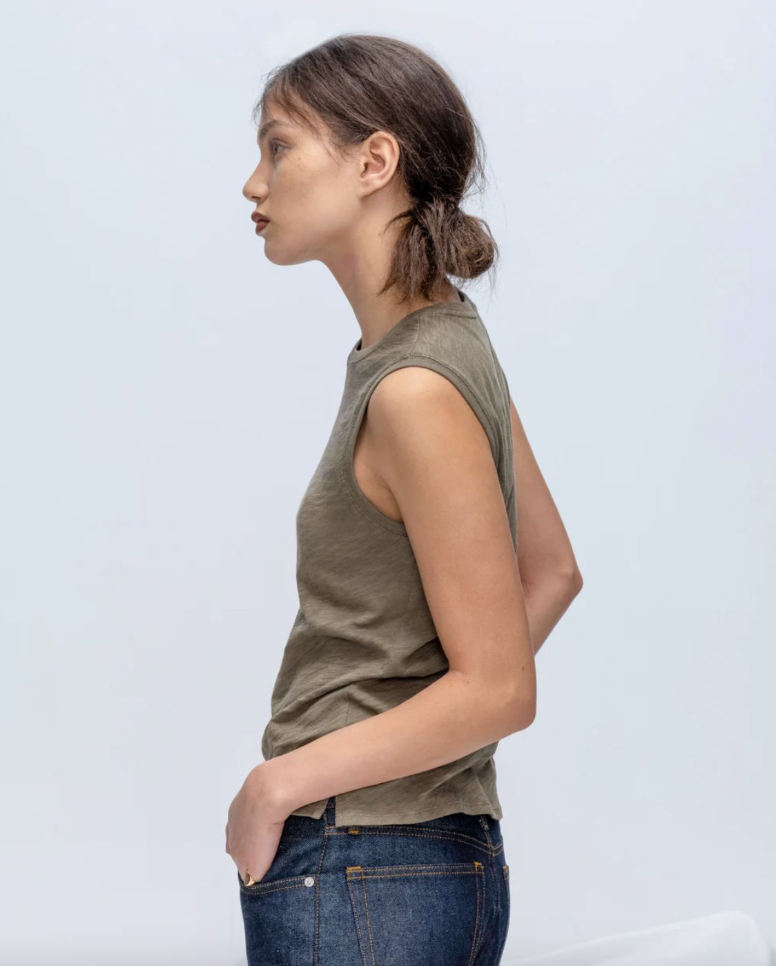 ATM Slub Jersey School Boy Sleeveless Tee