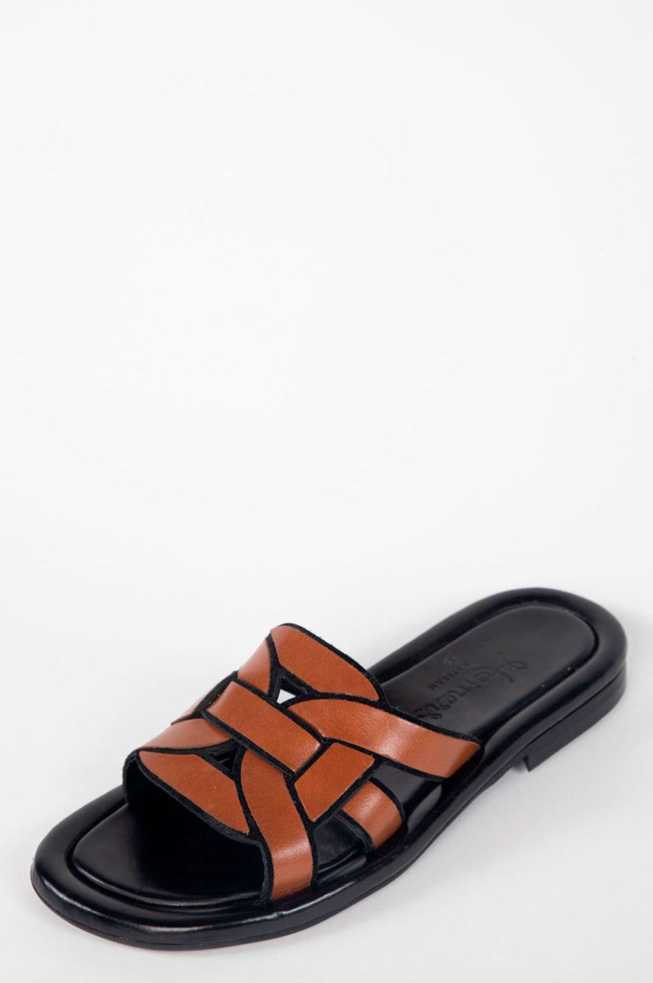 Homers Dalia Black Flat Slide