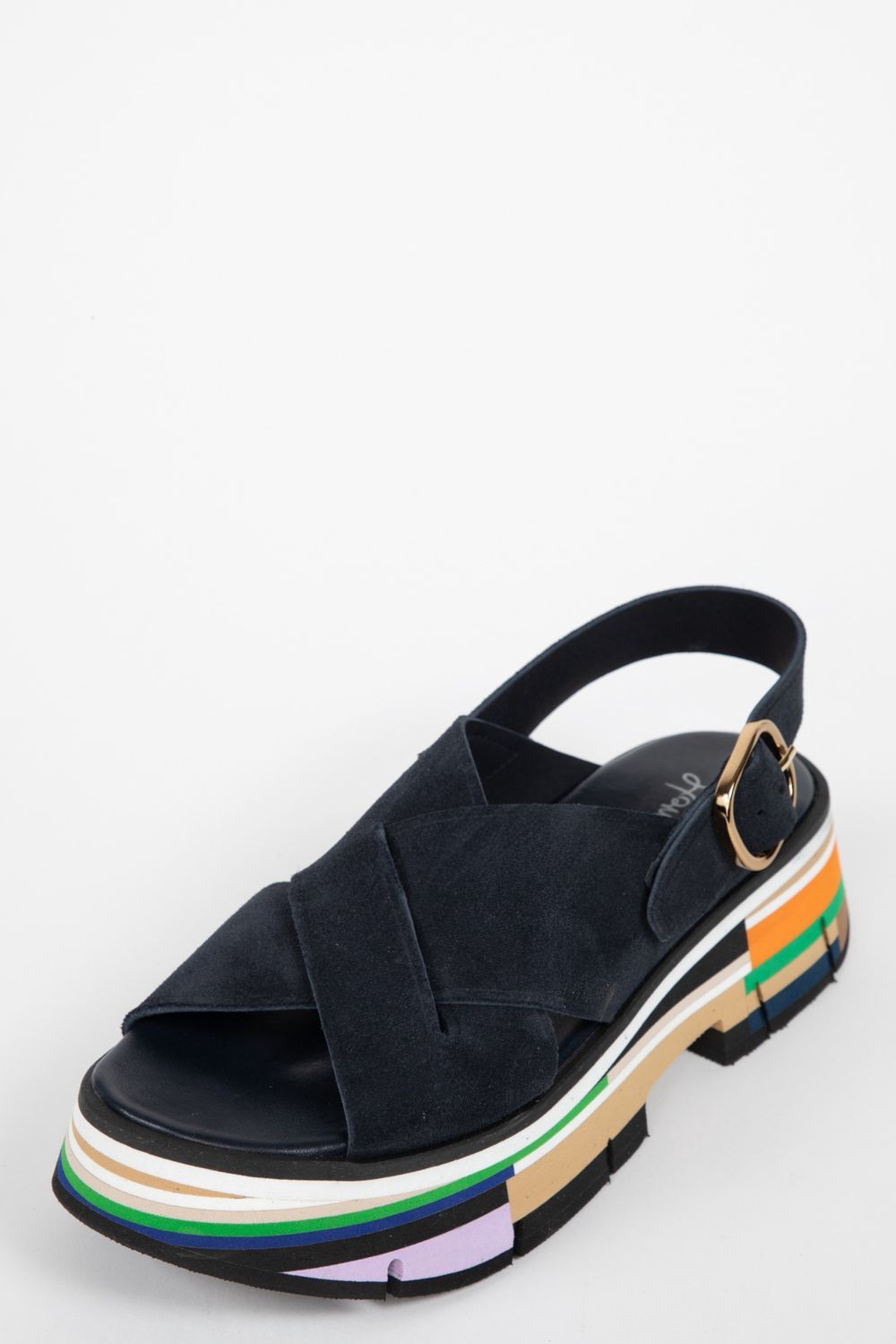 Homers Dubya Reverse Navy Sandal