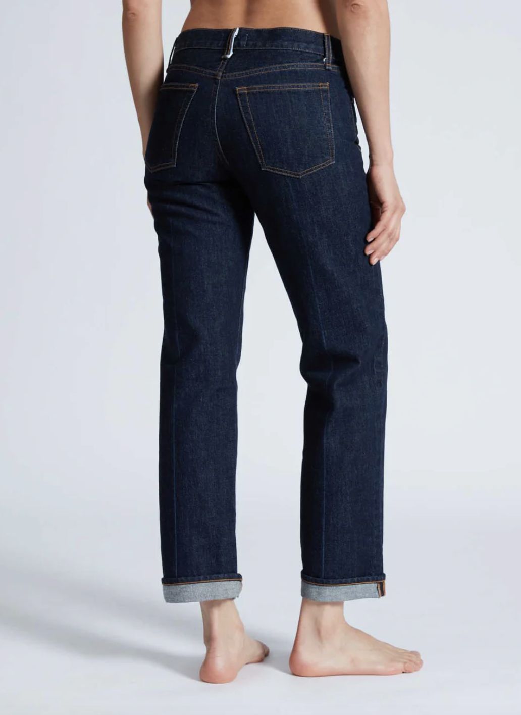 ASKK NY Low Rise Straight Jean - Baby Cuff