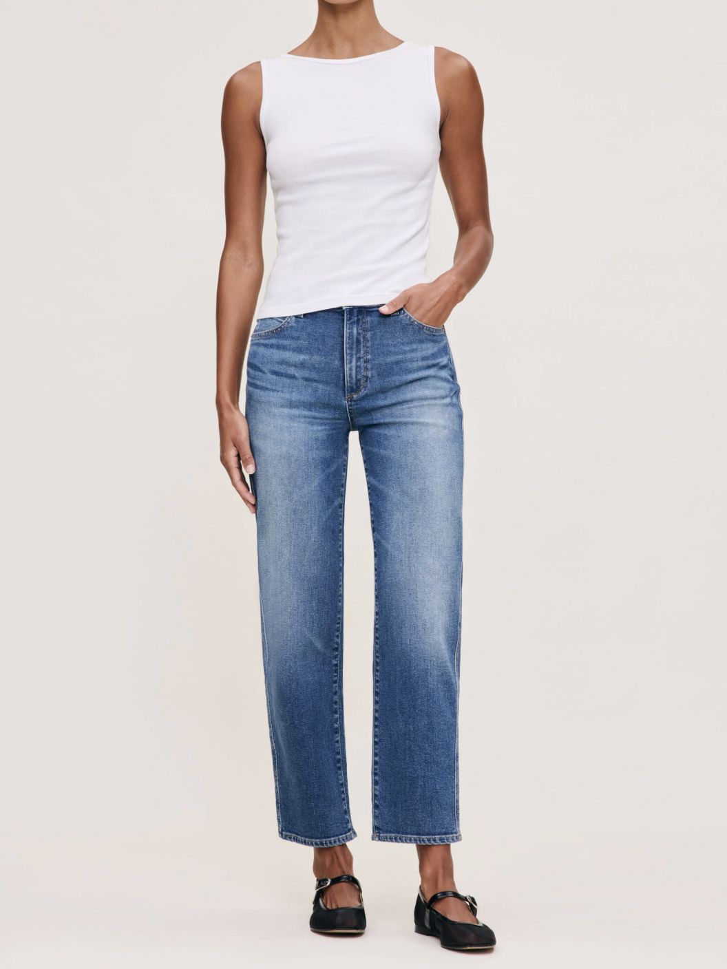 DL1961 Thea Boyfriend Relaxed Jean in Hulton