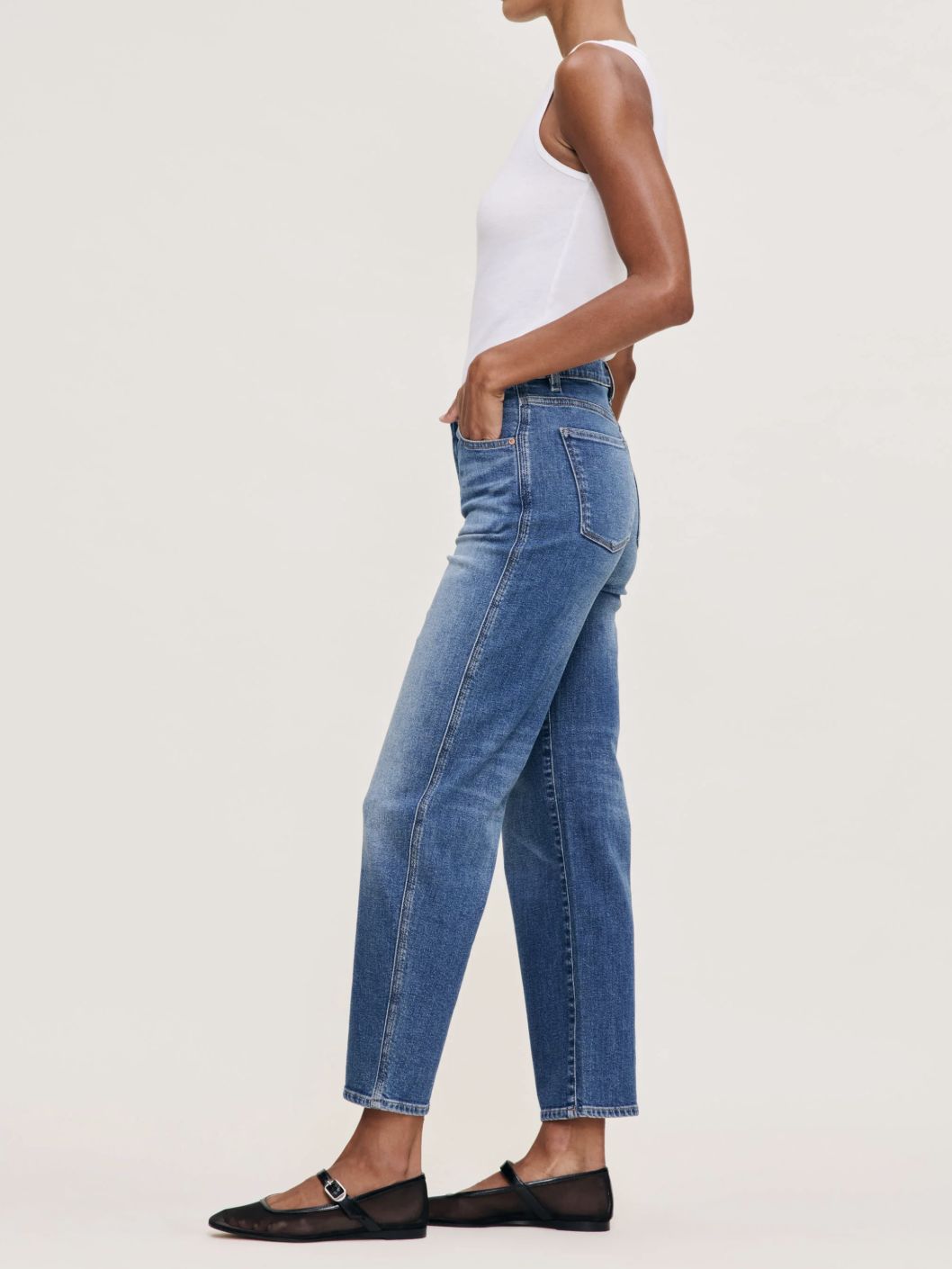 DL1961 Thea Boyfriend Relaxed Jean in Hulton