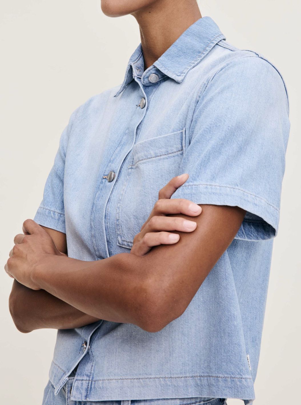 DL1961 Montauk Short Sleeve Denim Shirt
