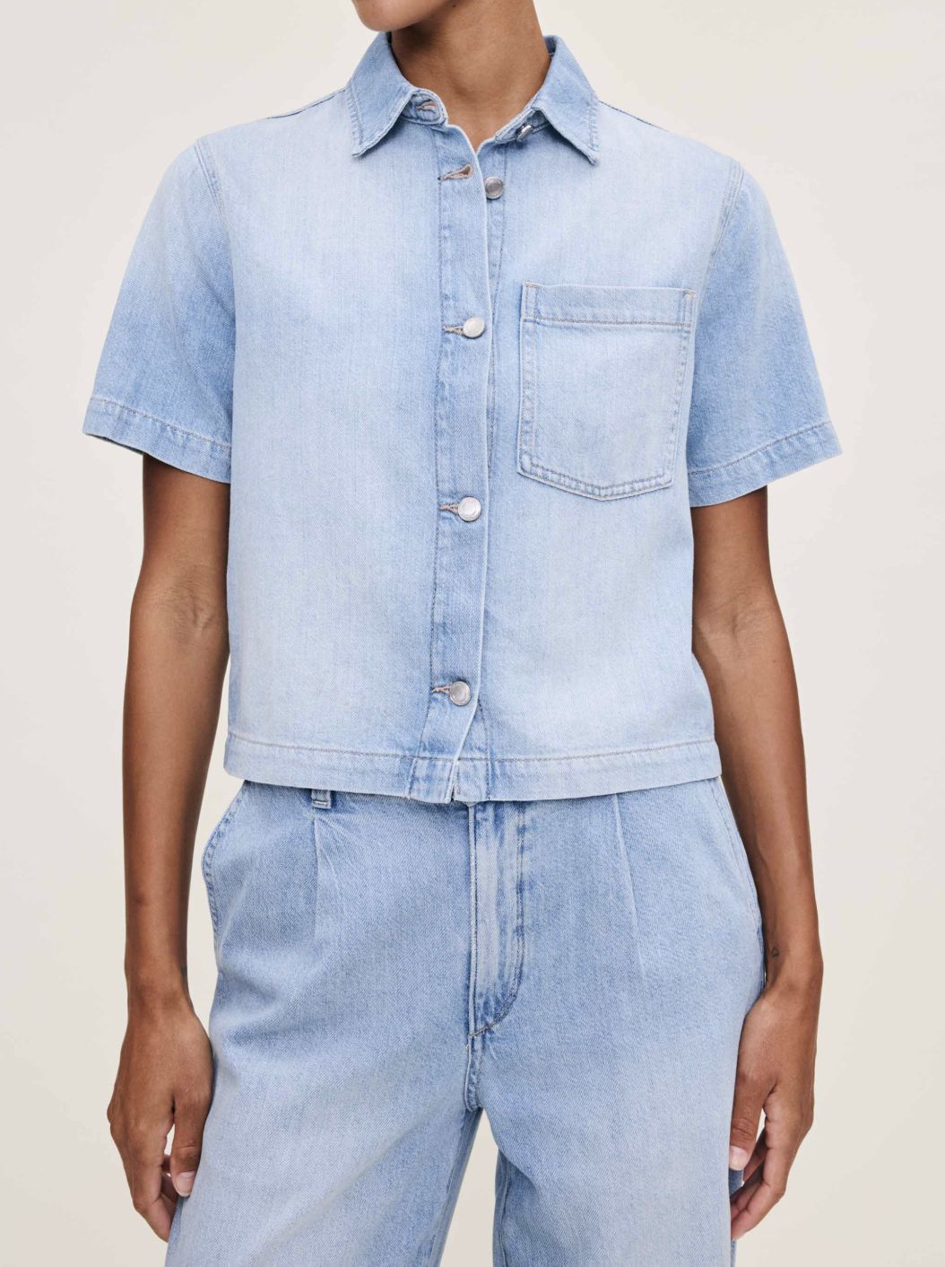 DL1961 Montauk Short Sleeve Denim Shirt