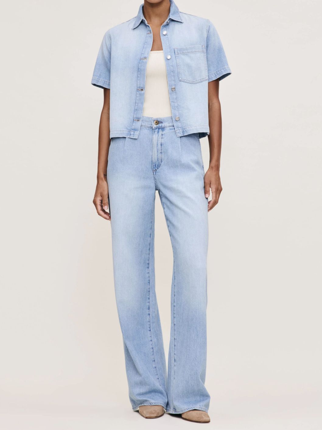 DL1961 Montauk Short Sleeve Denim Shirt