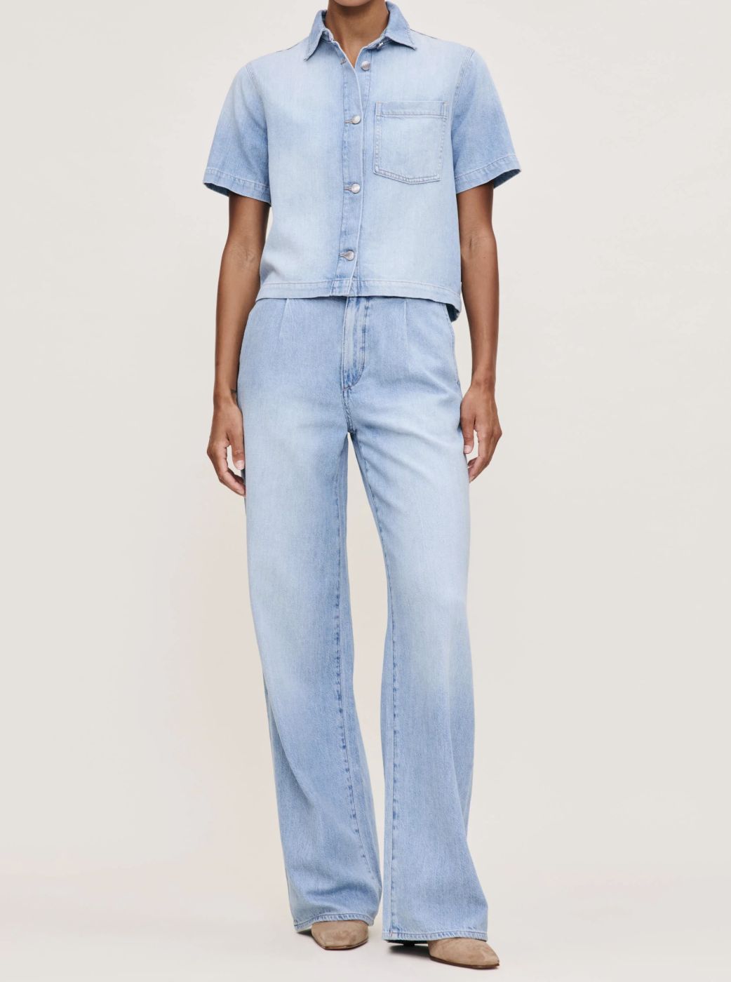 DL1961 Montauk Short Sleeve Denim Shirt