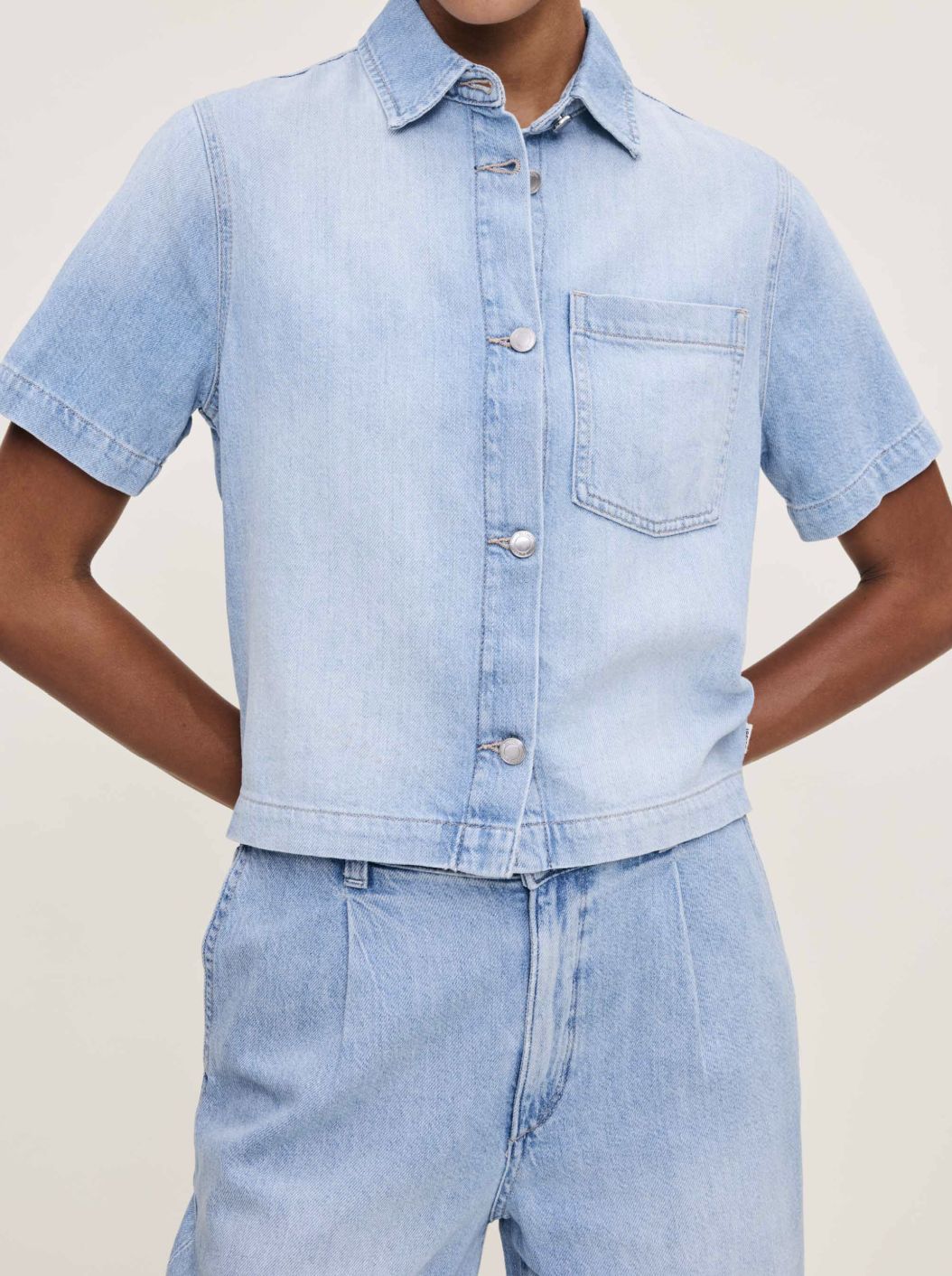 DL1961 Montauk Short Sleeve Denim Shirt