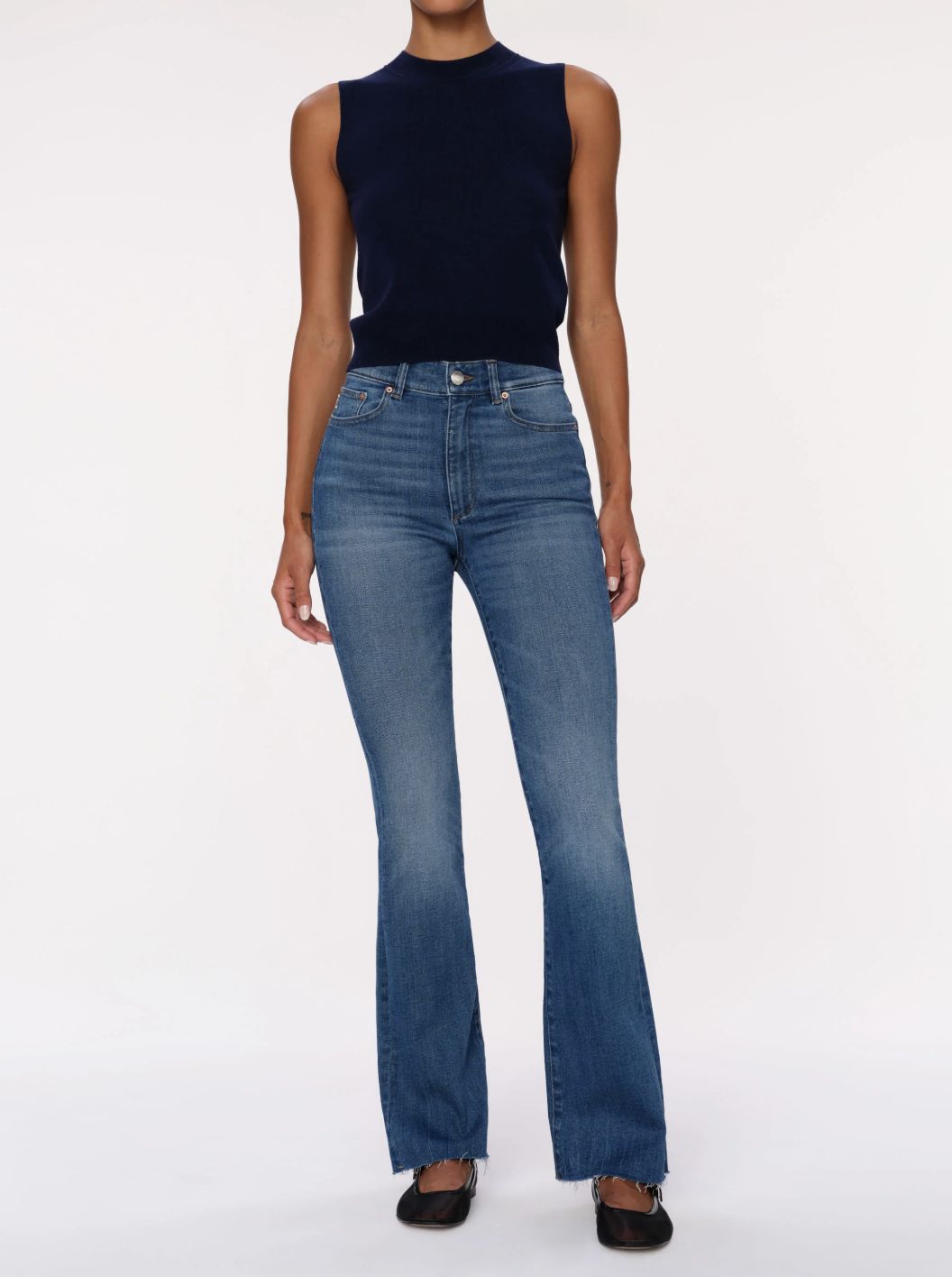 DL1961 Bridget 31.5&quot; High Rise, Boot Cut Jean in Palm Springs