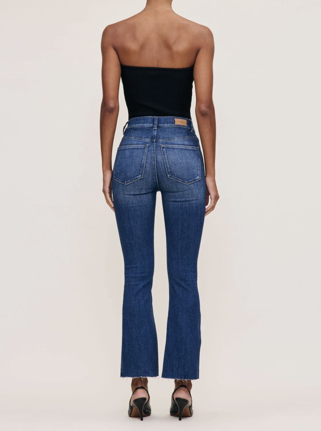 DL1961 Bridget High Rise, Boot Cut, Crop Jean in Hulton