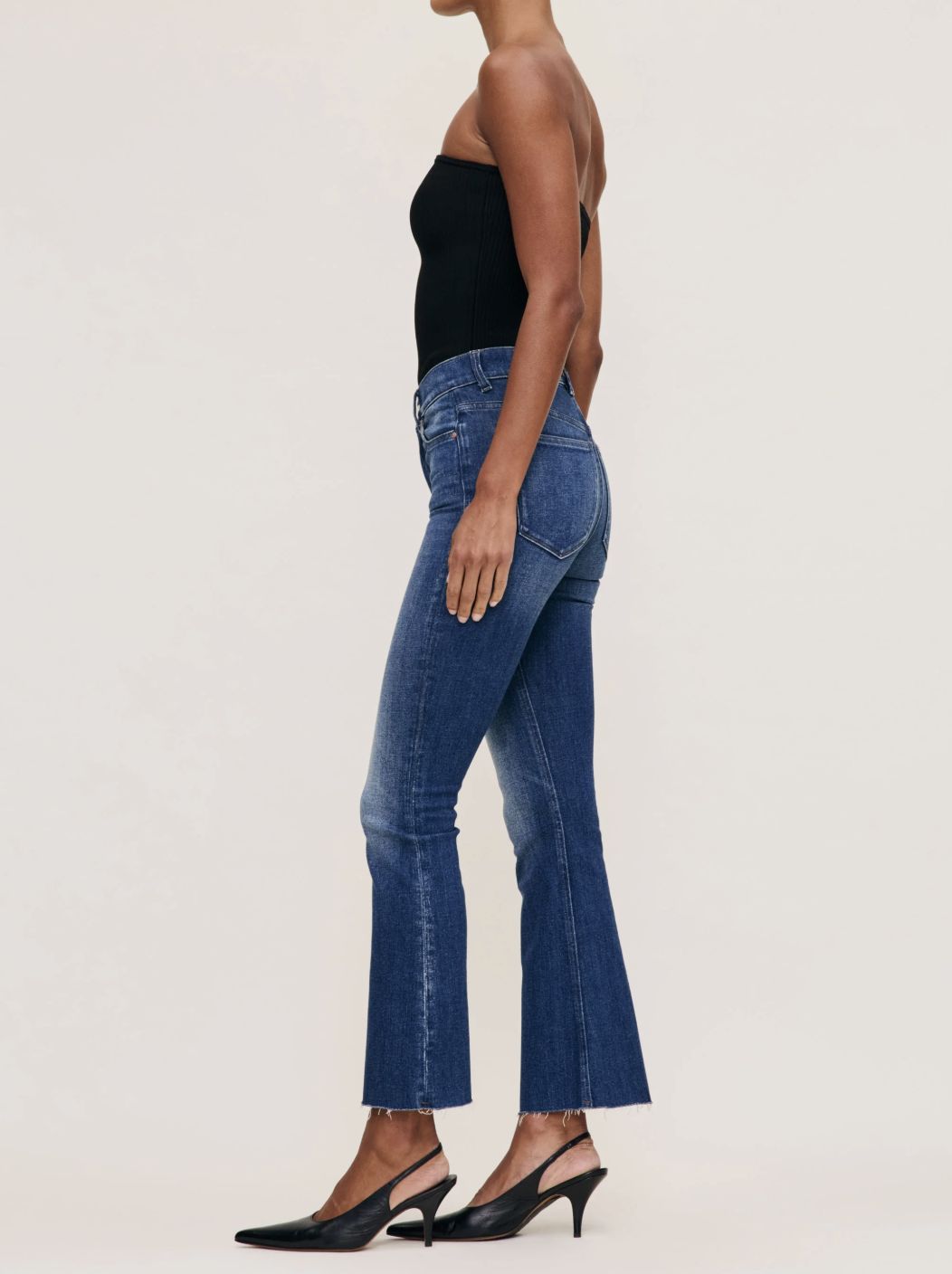 DL1961 Bridget High Rise, Boot Cut, Crop Jean in Hulton