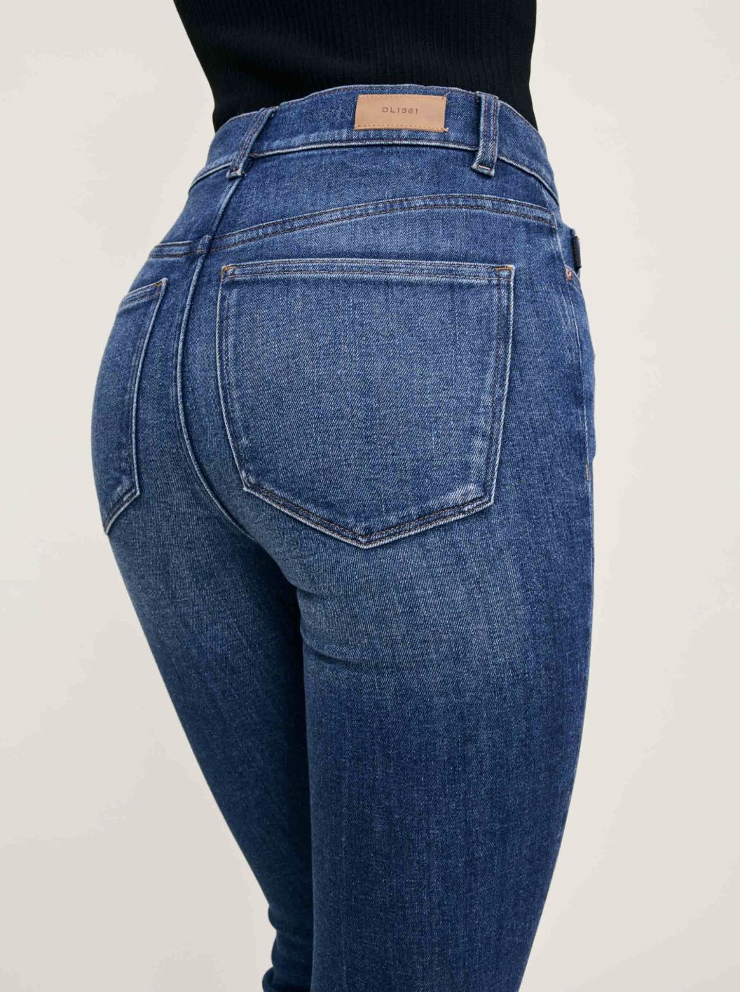 DL1961 Bridget High Rise, Boot Cut, Crop Jean in Hulton