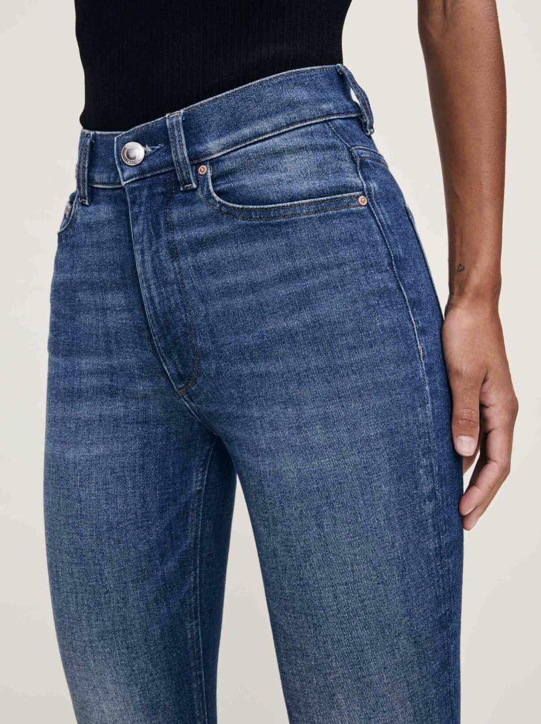 DL1961 Bridget High Rise, Boot Cut, Crop Jean in Hulton