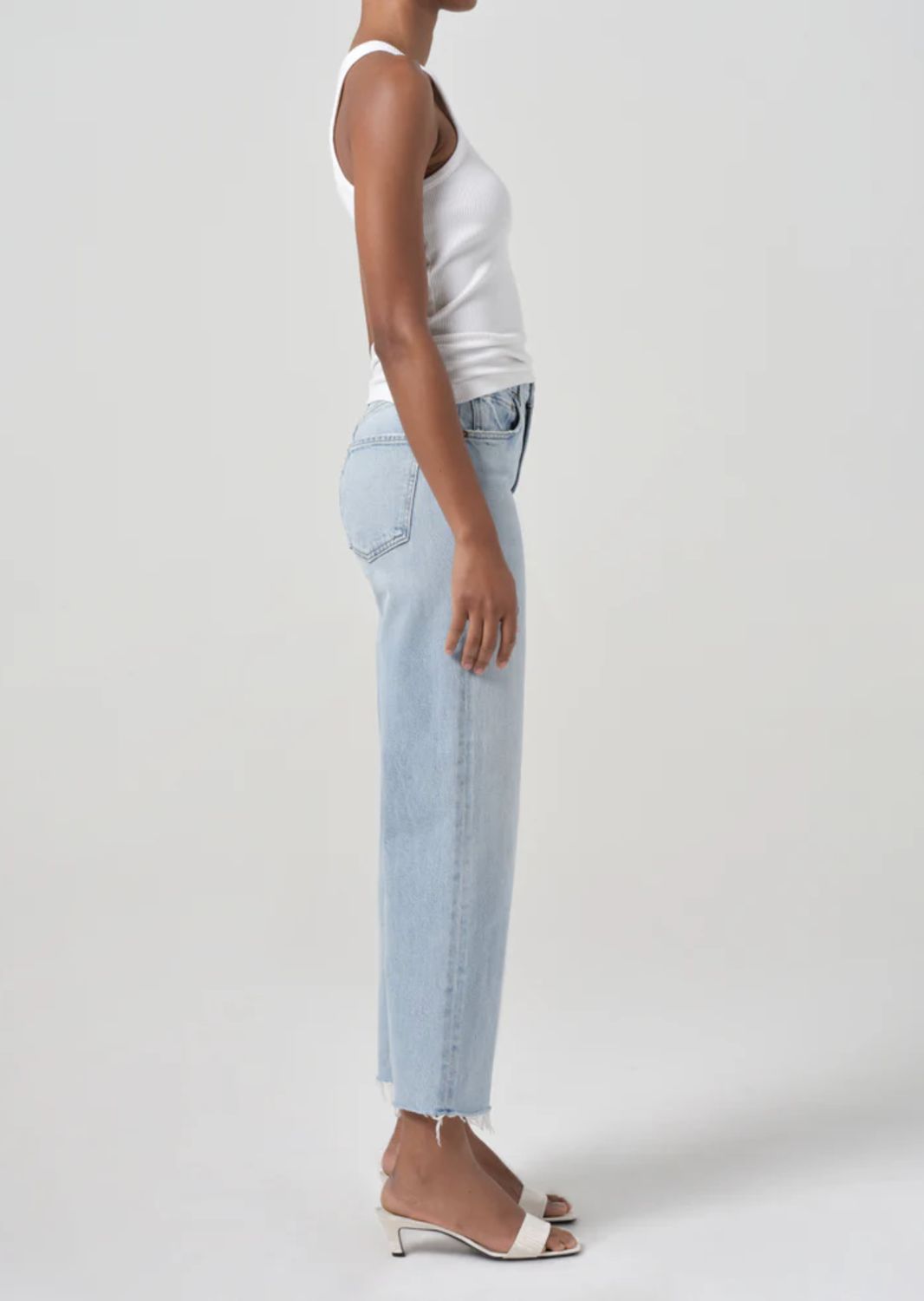 AGolde Ren Jean in Beam Wash