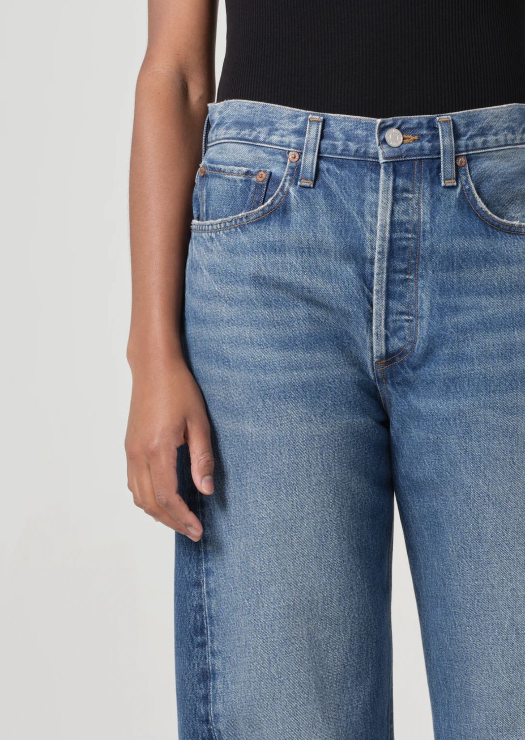 AG Luna Jean in Split Wash