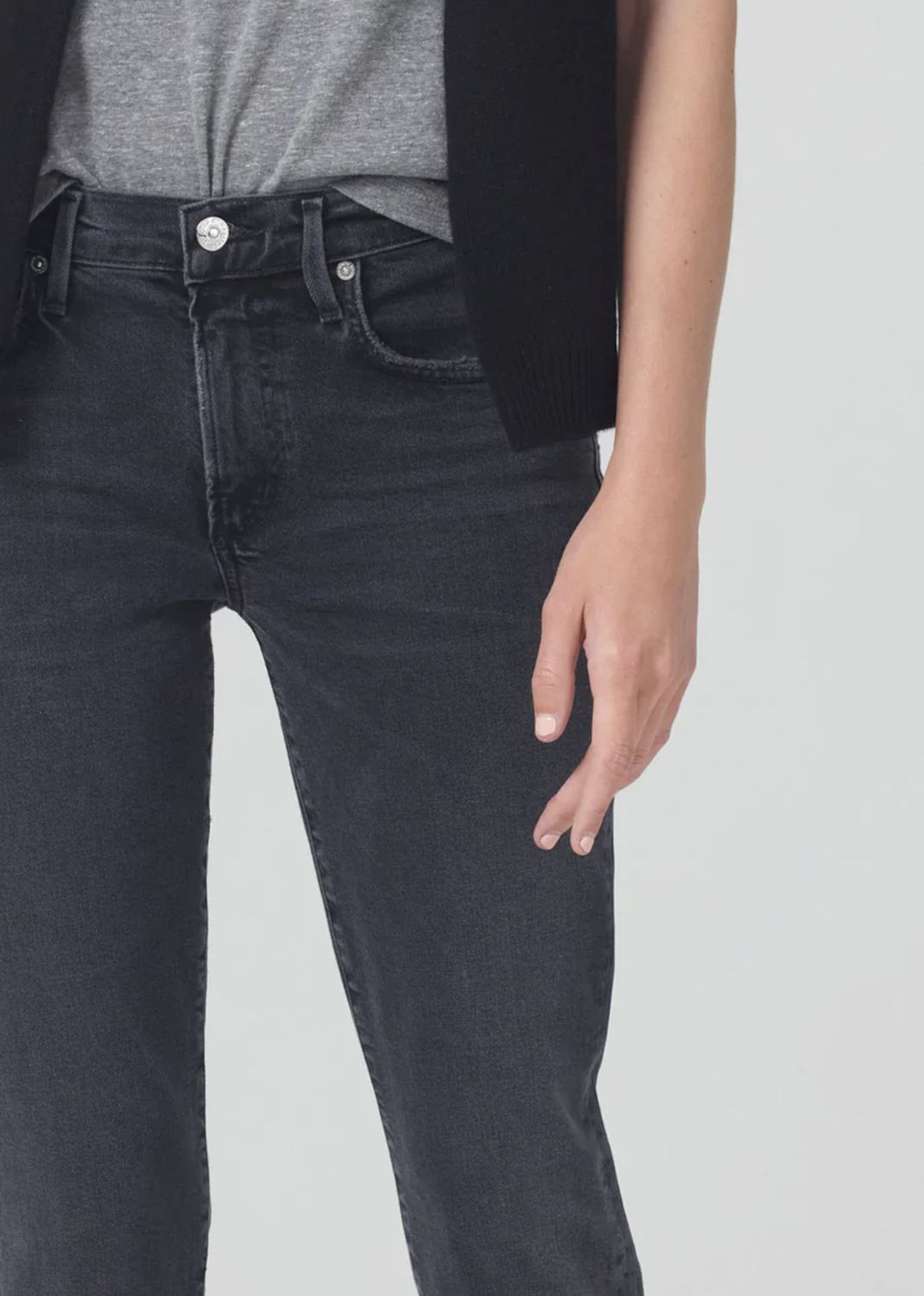 Citizens of Humanity Ella Mid Rise Slim Crop