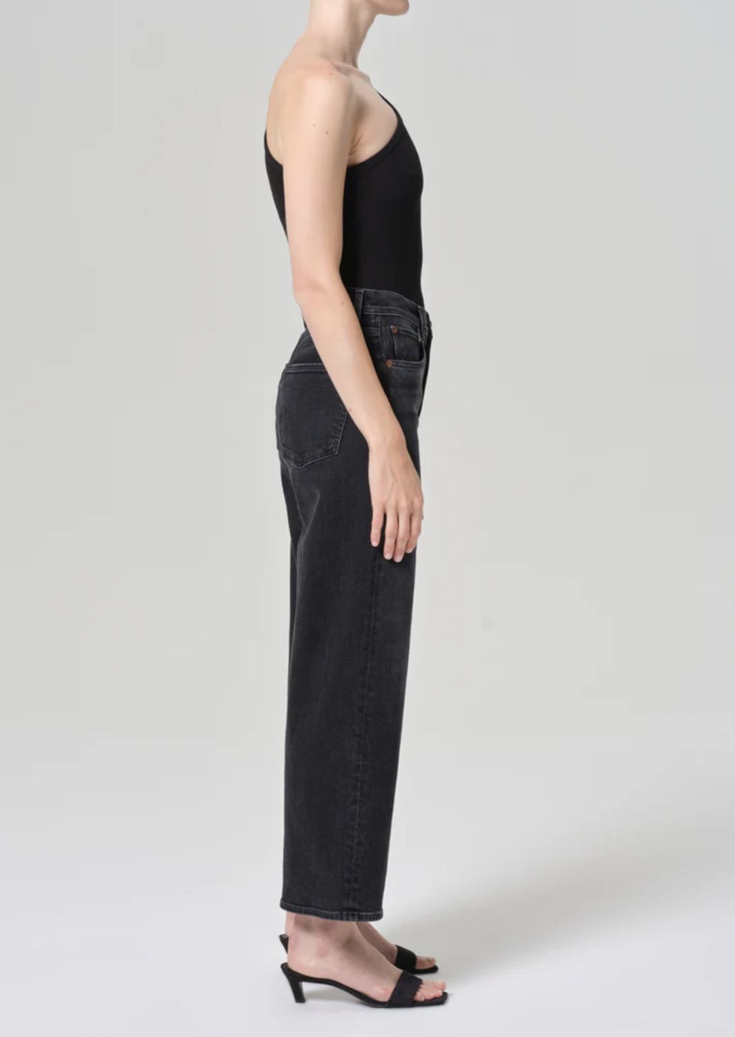 AGolde Ren Jean in Hush Wash