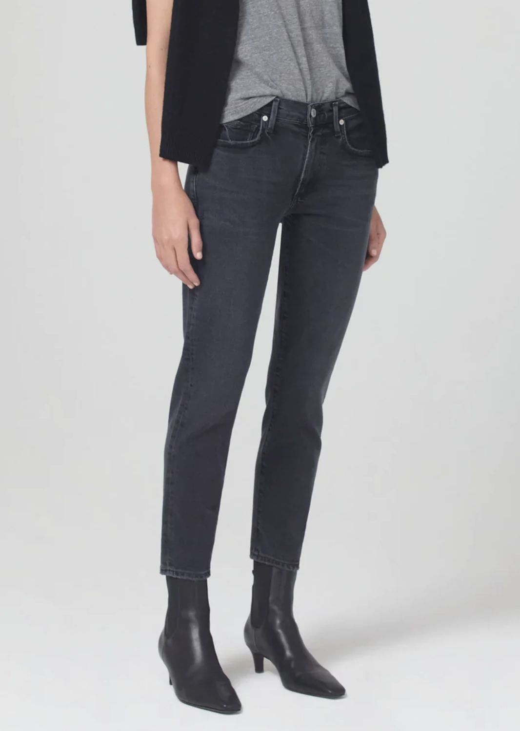 Citizens of Humanity Ella Mid Rise Slim Crop
