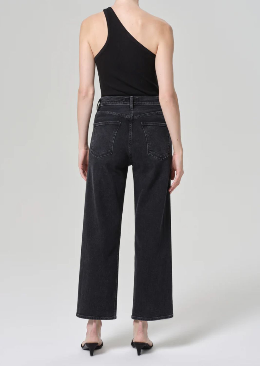 AGolde Ren Jean in Hush Wash