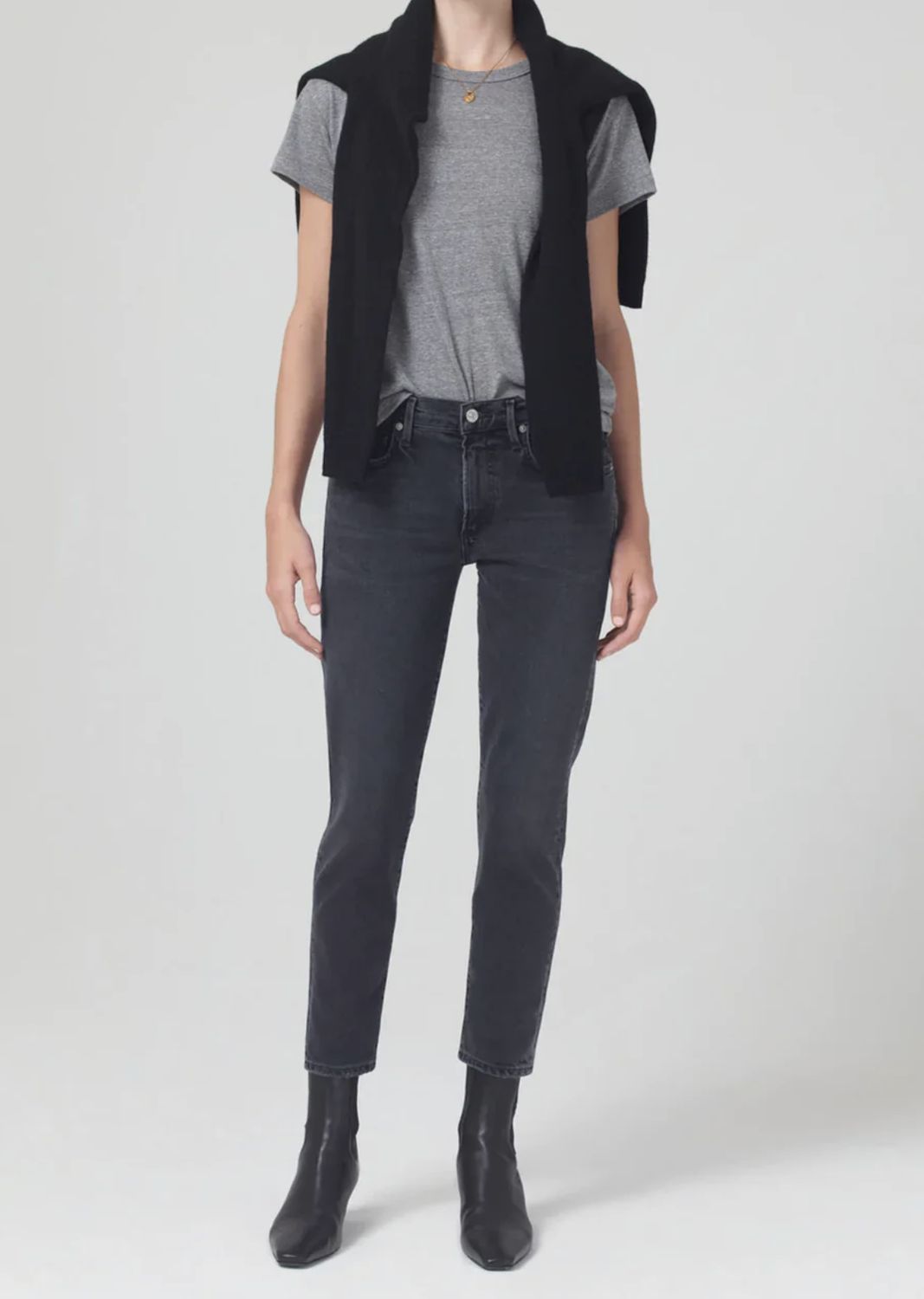 Citizens of Humanity Ella Mid Rise Slim Crop
