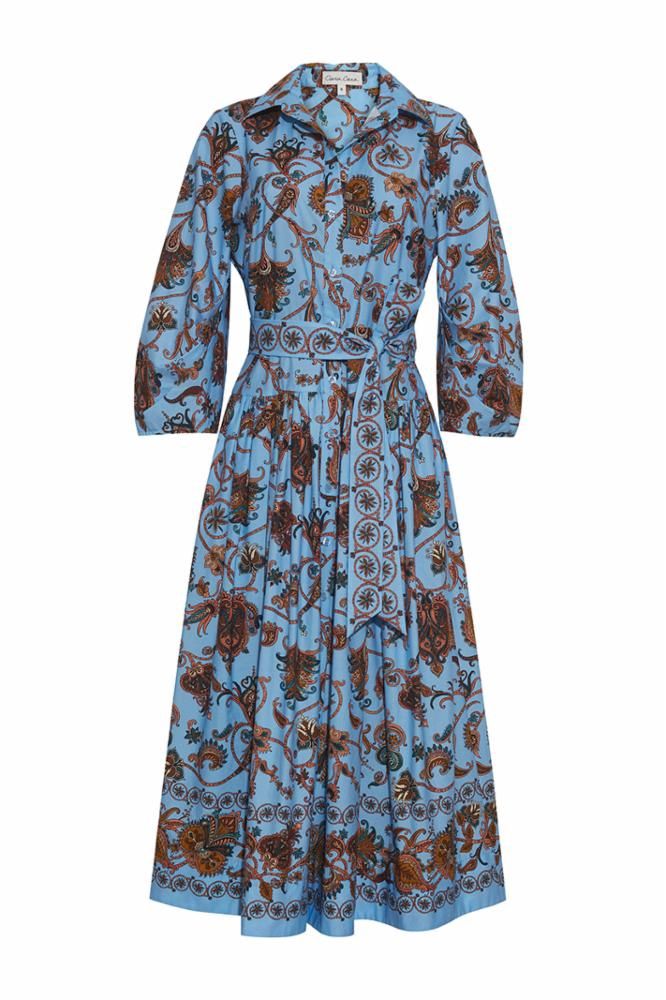 Cara Cara Raya Dress in Marcel Blue