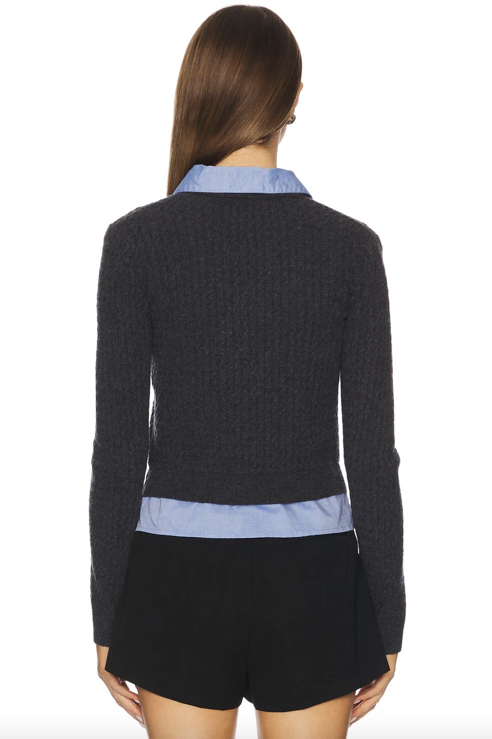 Naadam Mixed Media Cardigan