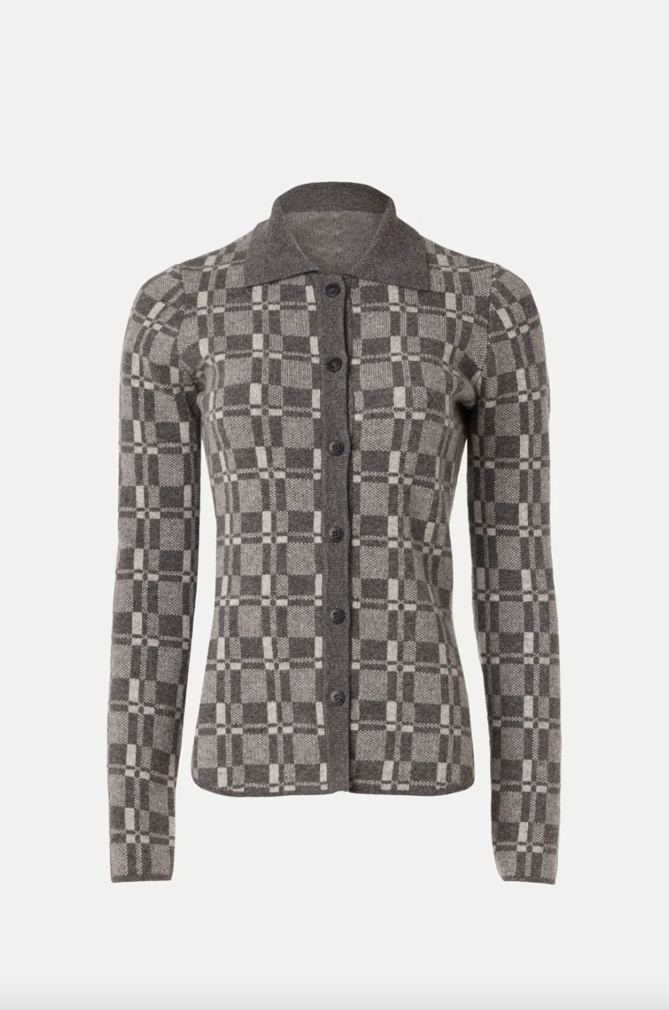Naadam Luxe Plaid Button Up