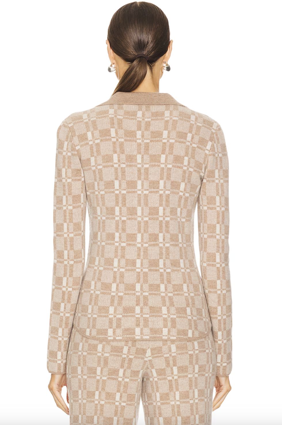 Naadam Luxe Plaid Button Up