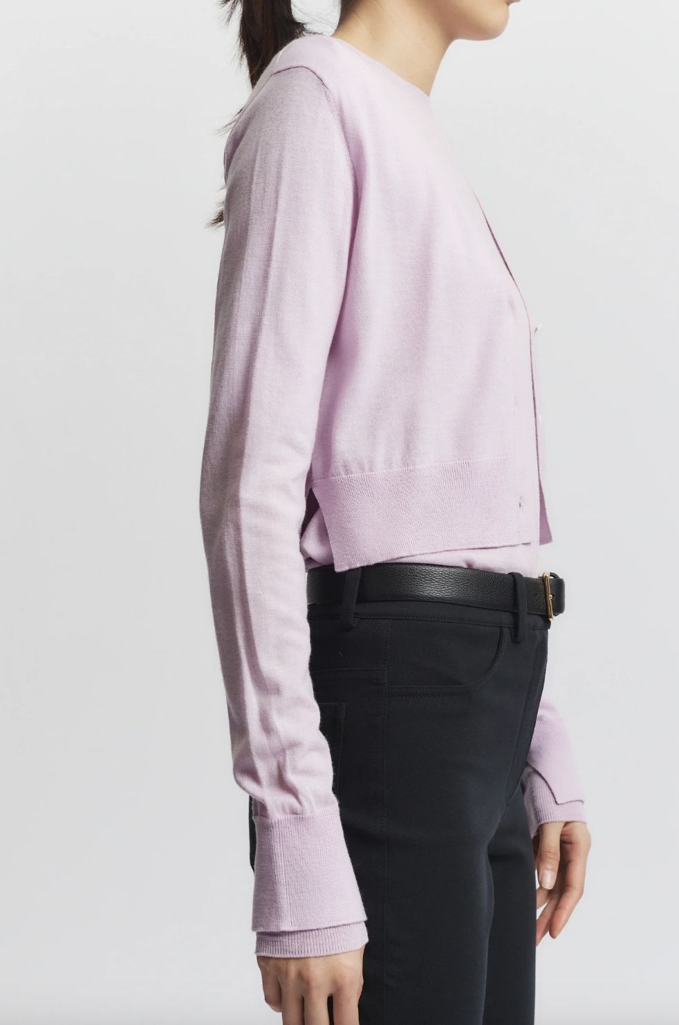 Saint Art Nixon Cropped Cardigan