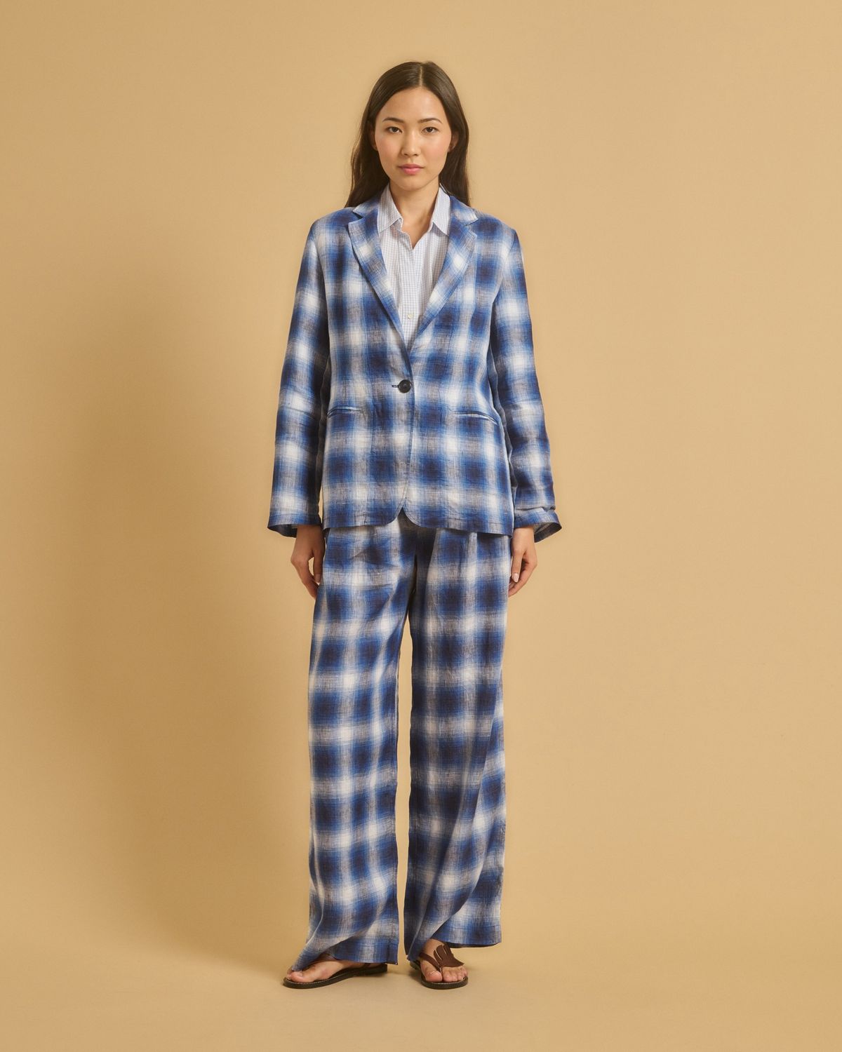 Diega Vikelo Plaid Blazer
