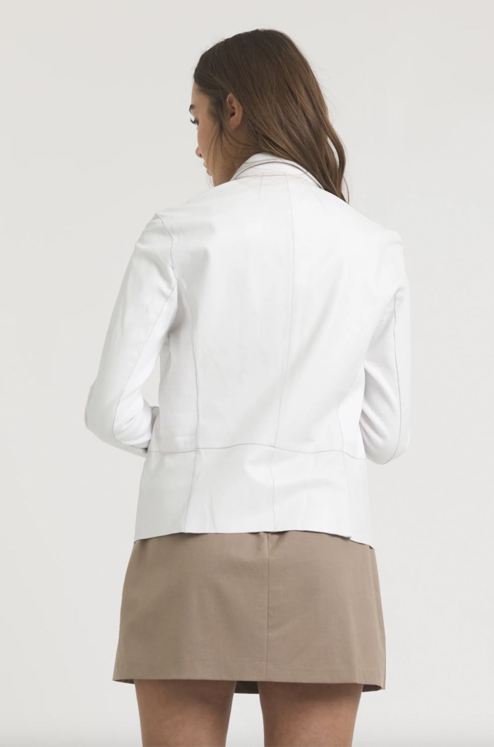 Jakett Allison Burnished Leather Jacket